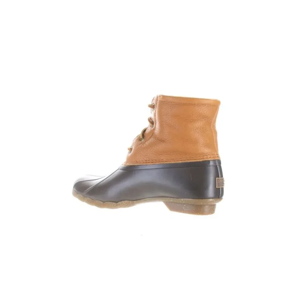 Sperry Brown and Black Duck Boot Rain Boots